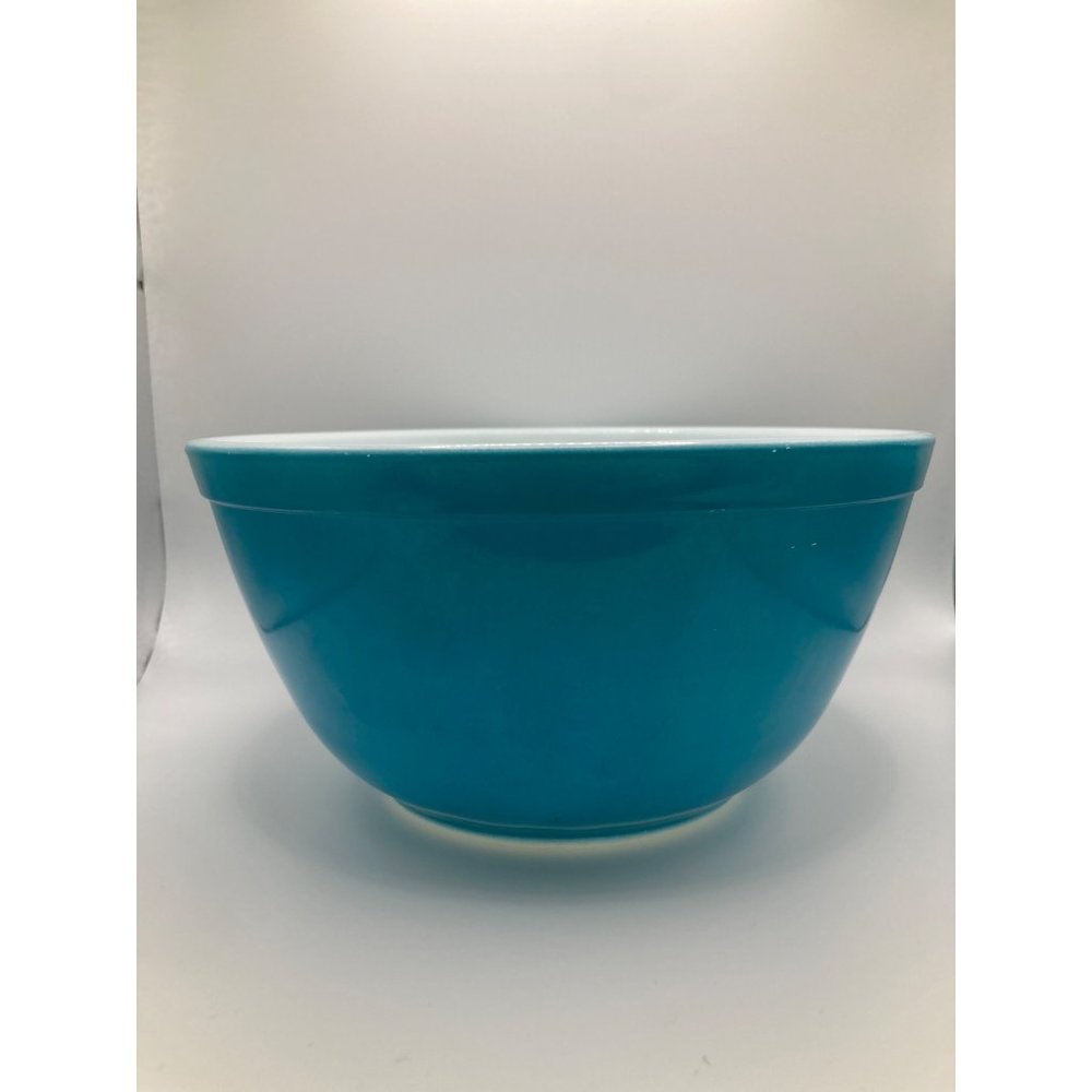 Vintage PYREX Primary Blue Mixing Bowl